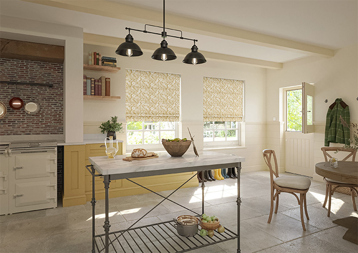 Cadogan, Gold - Roman Blind - Image 6